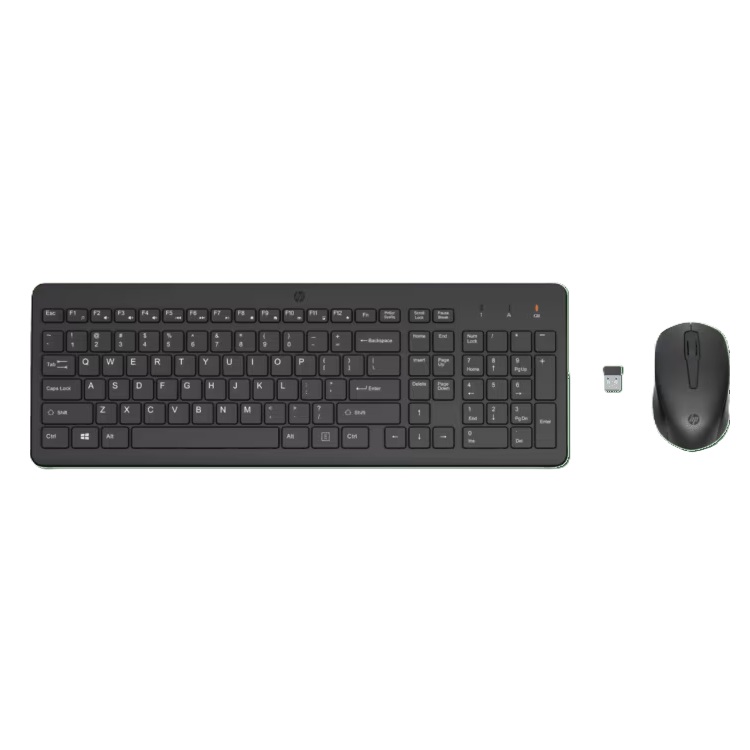 KIT TECLADO Y MOUSE INALAMBRICOS HP 330 2V9E6AA NEGRO