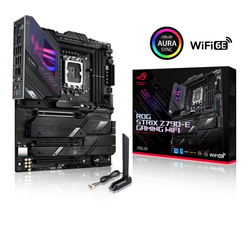 MOTHERBOARD ASUS ROG STRIX Z790-E GAMING WIFI 6E+BT DDR5 90MB1CL0