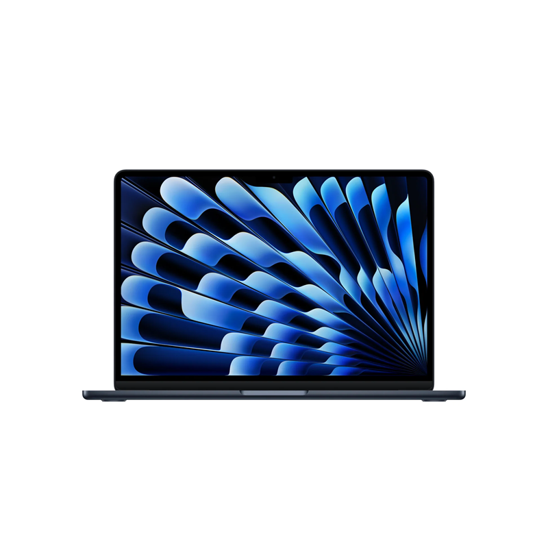 LAPTOP MACBOOK AIR MW133LL/A CHIP M4 (CPU 10C Y GPU 10C) RAM 16GB ALMACENAMIENTO 512GB PANTALLA RETINA 13.6P WIFI 6E+BT A3240 MIDNIGHT
