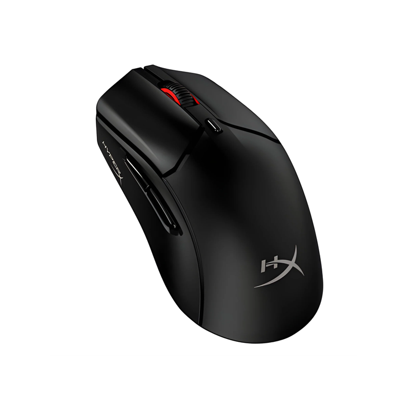 MOUSE INALAMBRICO 2.4GHz Y BLUETOOTH HYPERX HASTE 2 NEGRO SENSOR 26K 61G PC PS5 PS4 XBOX X/S ONE 6N0B0AA HASTA 100H