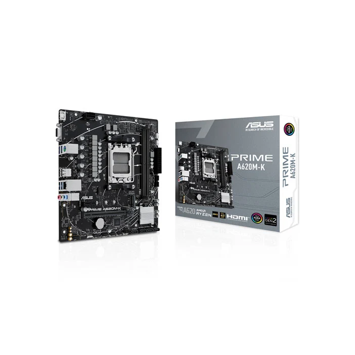 MOTHERBOARD ASUS PRIME A620M-K AMD AM5 90MB1F40