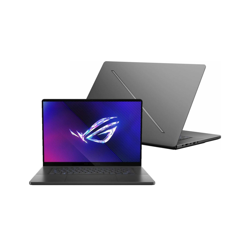 LAPTOP ASUS ROG ZEPHYRUS GU605MI-G16 PROC. INTEL ULTRA 9 185H RAM DDR5 16GB ALMACENAMIENTO SSD 1TB RTX4070 8GB PANTALLA OLED 16P W11H WIFI6 BT KB US ECLIPSE GRAY