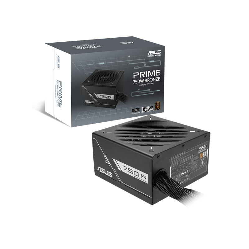 FUENTE DE PODER ASUS PRIME 750W 80+BRONCE 90YE00Y0 NEGRO