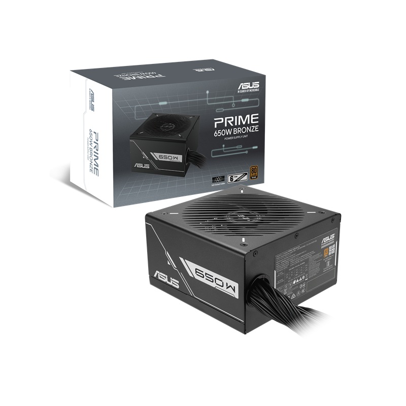 FUENTE DE PODER ASUS PRIME 650W 80+BRONCE 90YE00Y1 NEGRO