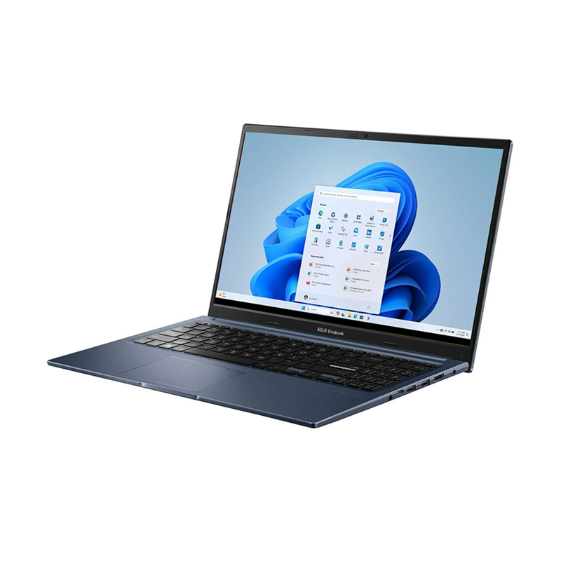 LAPTOP ASUS VIVOBOOK F1504ZA-WH52 PROC. INTEL CORE i5 1235U RAM DDR4 8GB ALMACENAMIENTO SSD 256GB PANTALLA FHD 15.6P W11H WIFI+BT AZUL