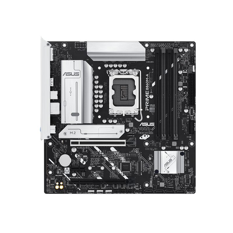 MOTHERBOARD ASUS PRIME B860M-A LGA1851 90MB1K00 (4DIMMS DDR5 M.2 X2 SATA X4)