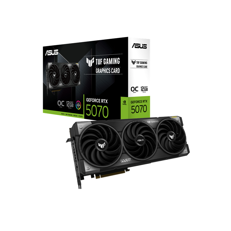 TARJETA DE VIDEO ASUS TUF RTX5070 12GB GDDR7 OCE 90YV0LZ0