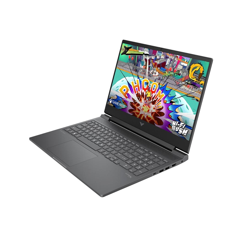 LAPTOP HP VICTUS 16-S1023DX PROC. AMD RYZEN 7 8845HS RAM DDR5 16GB ALMACENAMIENTO SSD 512GB RTX4070 8GB PANTALLA IPS FHD 16.1P 144Hz W11 WIFI+BT KB US A1SV3UA