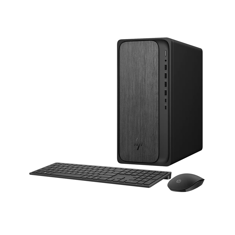 CPU HP OMNIDESK M02-0224 PROC. AMD RYZEN 5 8500G RAM DDR5 16GB ALMACENAMIENTO SSD 512GB W11H WIFI + BT ACABADO EN MADERA GRIS B5TQ7AA