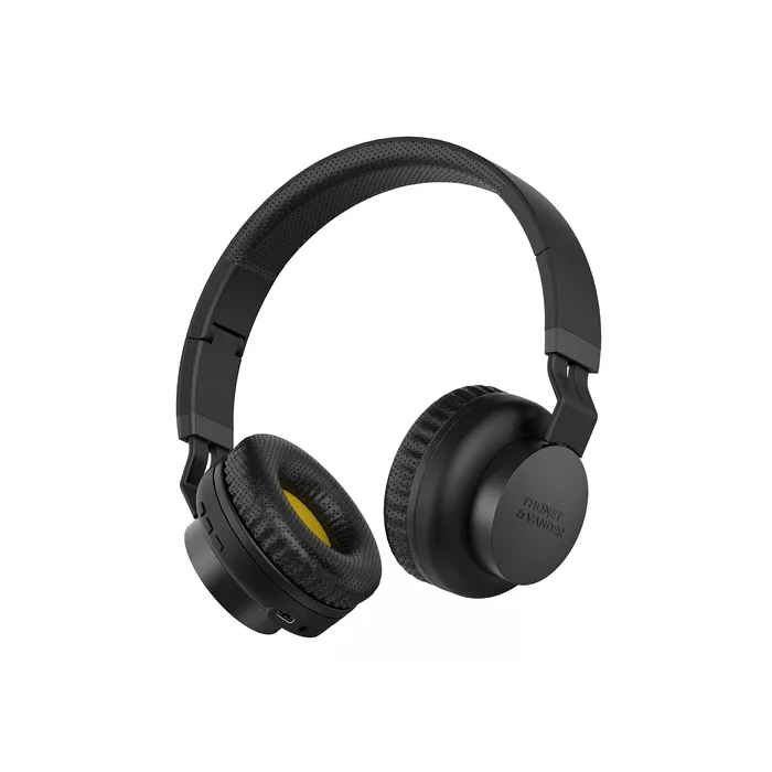 HEADSET INALAMBRICO BLUETOOTH THONET AND VANDER DAUER NEGRO HASTA 50H HK 096-03615