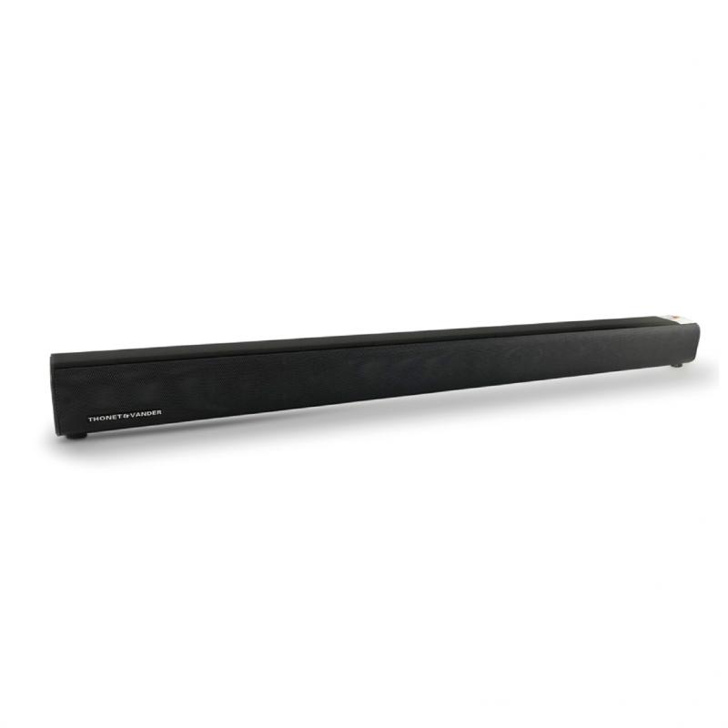 BARRA DE SONIDO DE 2.0 CANALES THONET AND VANDER GUT 32W RMS MAX, OPTICO BLUETOOTH 3.5MM