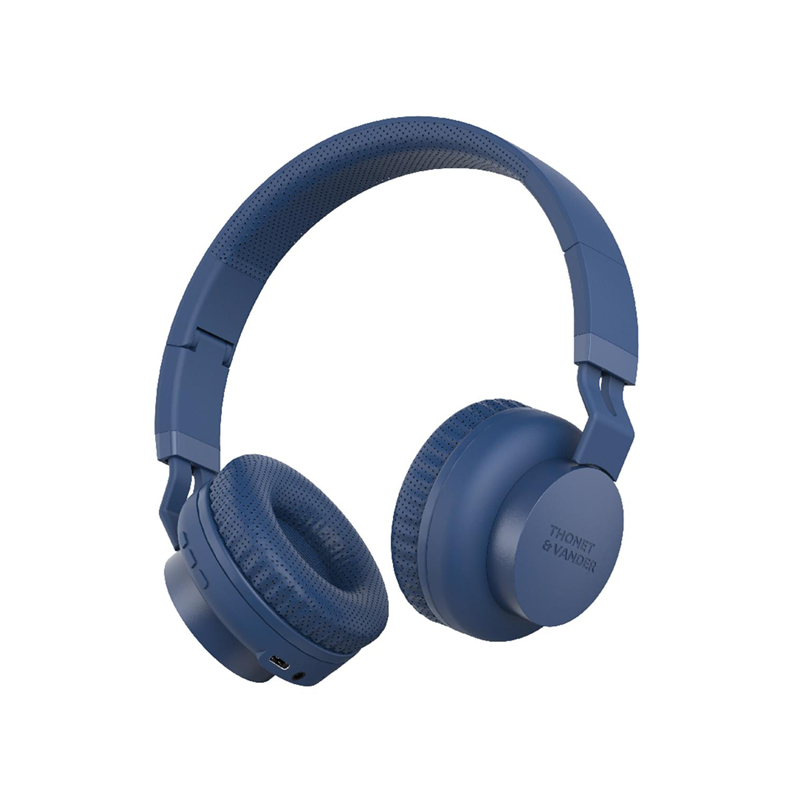 HEADSET INALAMBRICO BLUETOOTH THONET AND VANDER DAUER AZUL HASTA 50H HK 096-03655