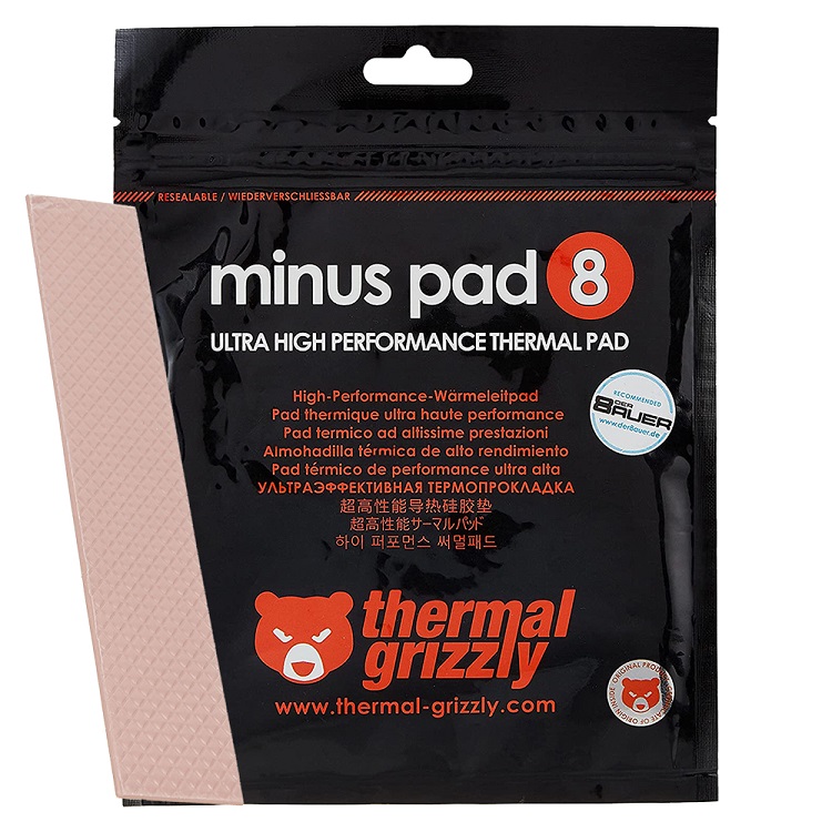 THERMALPAD THERMAL GRIZZLY MINUS PAD 8 120X20X1MM TG-MP8-120-20-10-1R