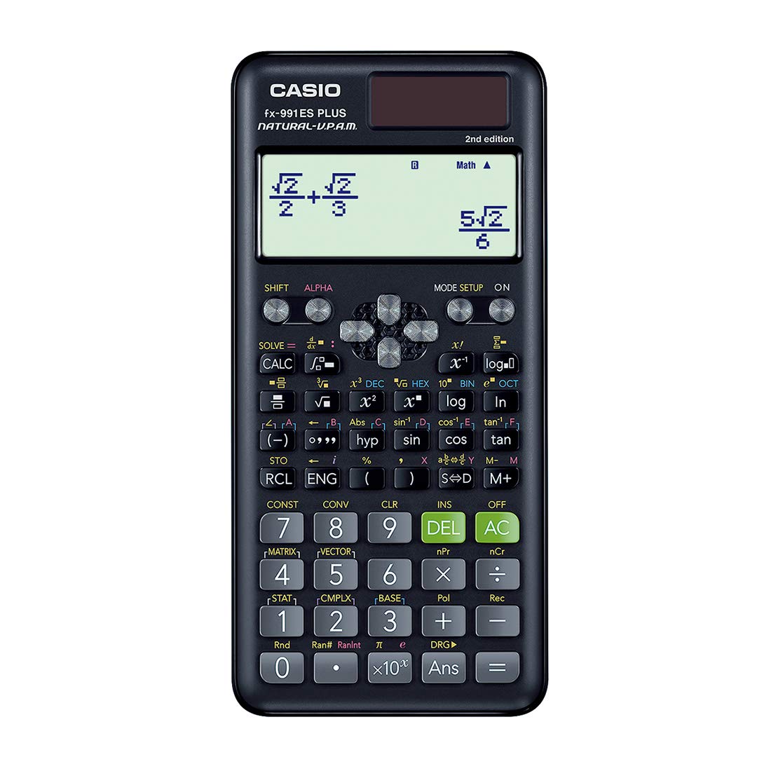 CALCULADORA CIENTIFICA CASIO FX-991ES PLUS 417F 2DA EDITION