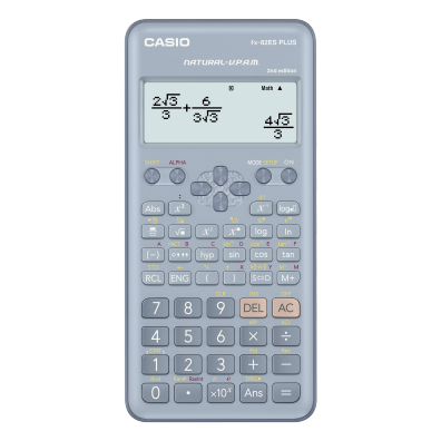 CALCULADORA CIENTIFICA CASIO FX-82ES PLUS BLUE 252F 2DA EDITION