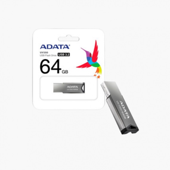 MEMORIA USB 3.2 ADATA UV350 64GB BLACK