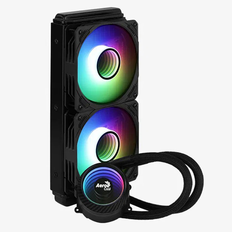 SISTEMA DE ENFRIAMIENTO LIQUIDO AEROCOOL MIRAGE L240 RGB  PARA INTEL Y AMD