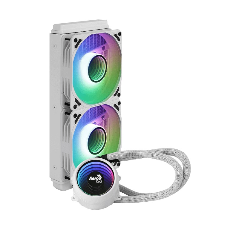 SISTEMA DE ENFRIAMIENTO LIQUIDO AEROCOOL MIRAGE L240 RGB BLANCO 240MM