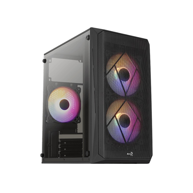 CASE MINITOWER AEROCOOL CS-107 ACRILICO 1 FAN 