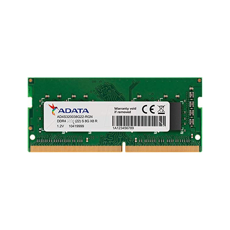 MEMORIA RAM ADATA DDR4 8GB 2666MHZ LAPTOP AD4S26668G19-SGN