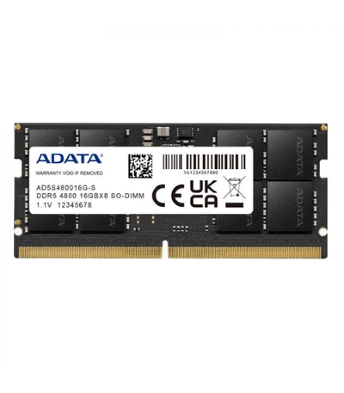 MEMORIA RAM ADATA DDR5 16GB 4800MHz AD5S480016G-S LAPTOP
