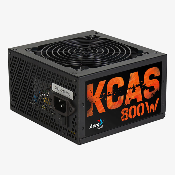 FUENTE DE PODER AEROCOOL KCAS 800W  FULL RANGE 80+ BRONCE