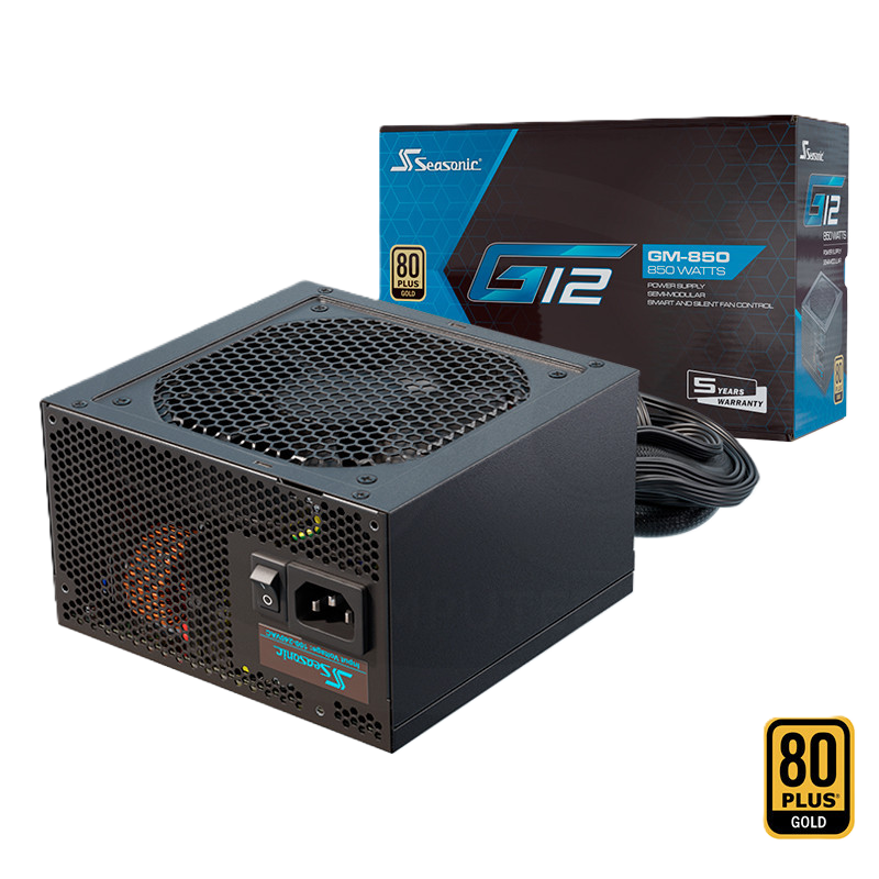 FUENTE DE PODER SEASONIC 850W 80+GOLD GC-850