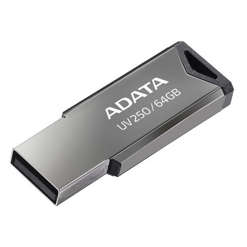 MEMORIA USB 2.0 ADATA UV250 64GB GRIS RBK