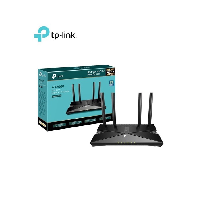 ROUTER TP-LINK AX3000 DUAL BAND WIFI6 ARCHER AX53