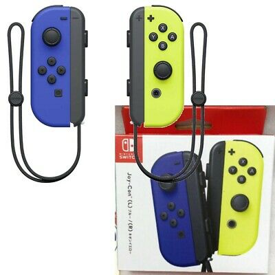 CONTROL INALAMBRICO DE NINTENDO SWITCH JOY-CON NEON BLUE/YELLOW HAC-A-JAPAA JPN