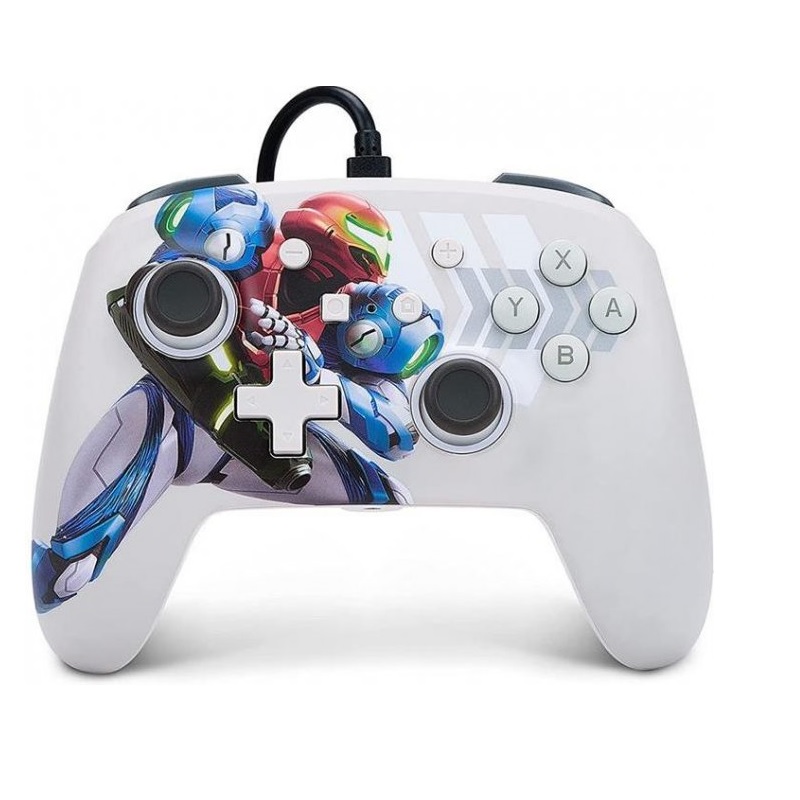 CONTROL ALAMBRICO DE NINTENDO SWITCH PowerA METROID DREAD 1527183-01