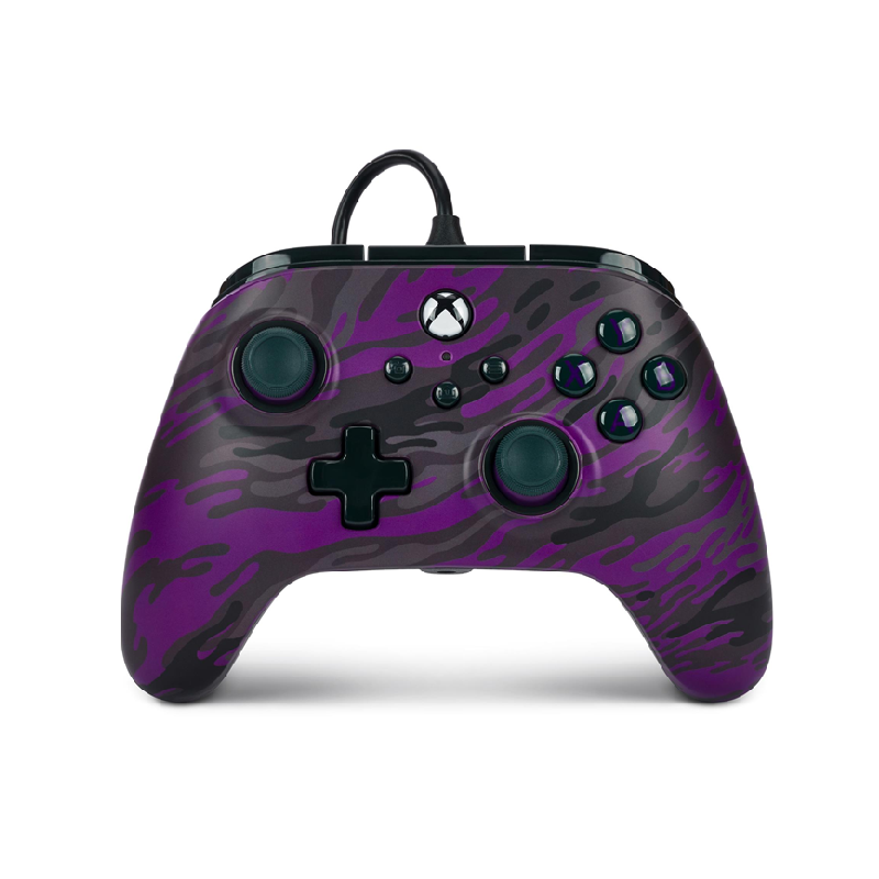 CONTROL USB PowerA PARA XBOX SERIES X/S ONE WINDOWS  XBGP0237-01 MORADO NEGRO