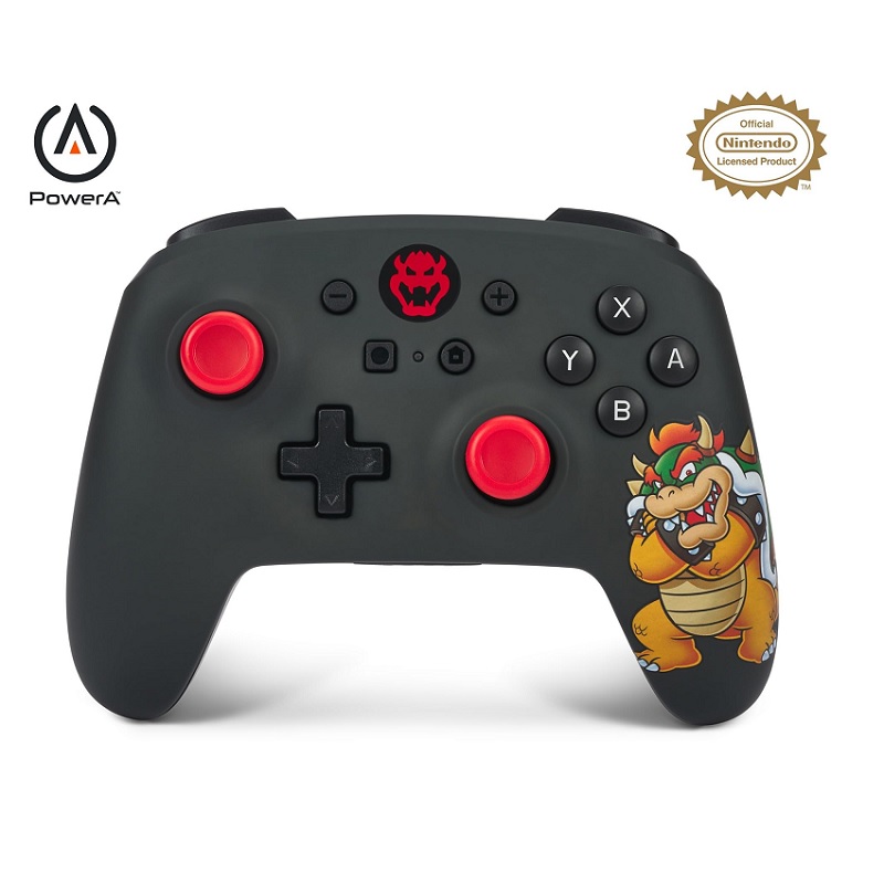 CONTROL INALAMBRICO DE NINTENDO SWITCH SUPER MARIO NSGP0251-01 POWER A BLACK