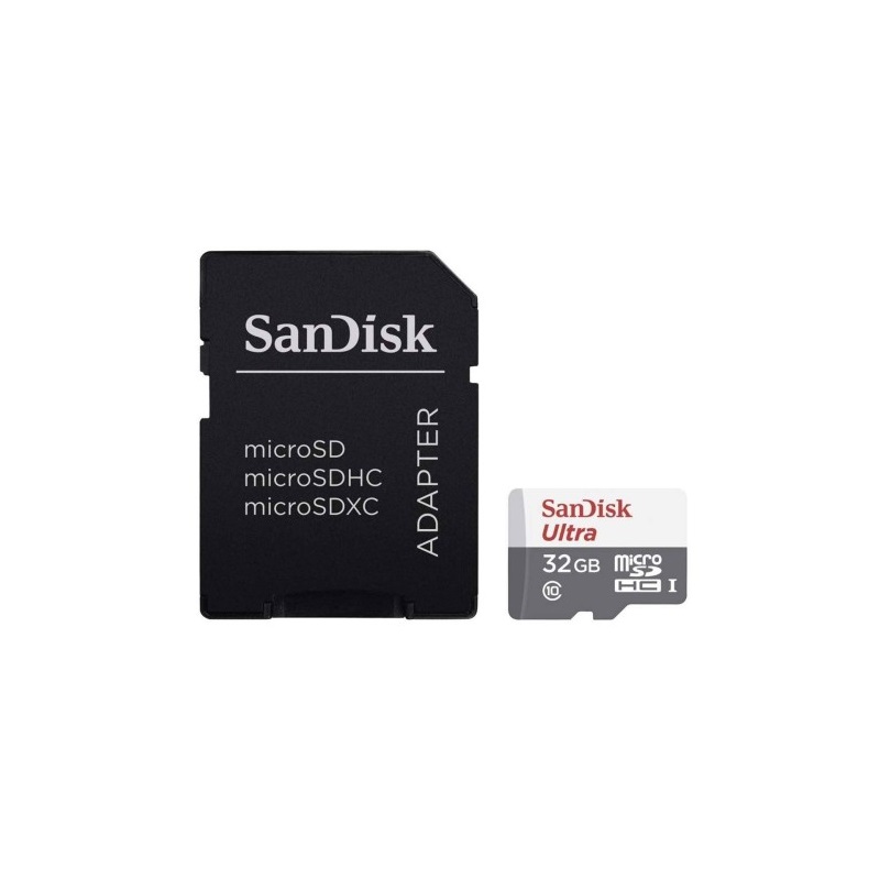 MEMORIA MICROSD SANDISK ULTRA 32GB C10 SDSQUNR-032G-GN3MA