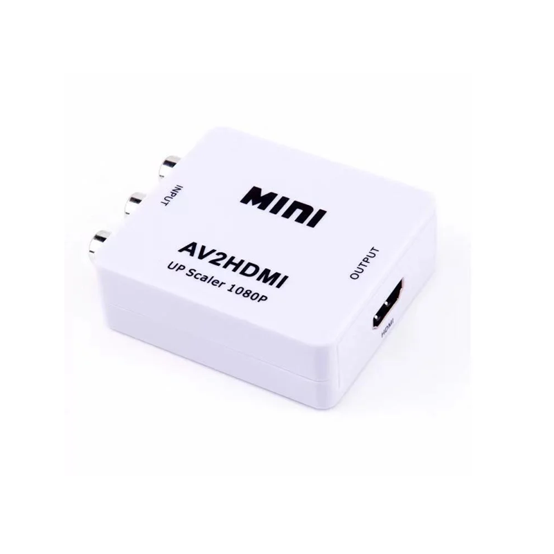 CONVERTIDOR DE VIDEO RCA a HDMI AV2HDMI