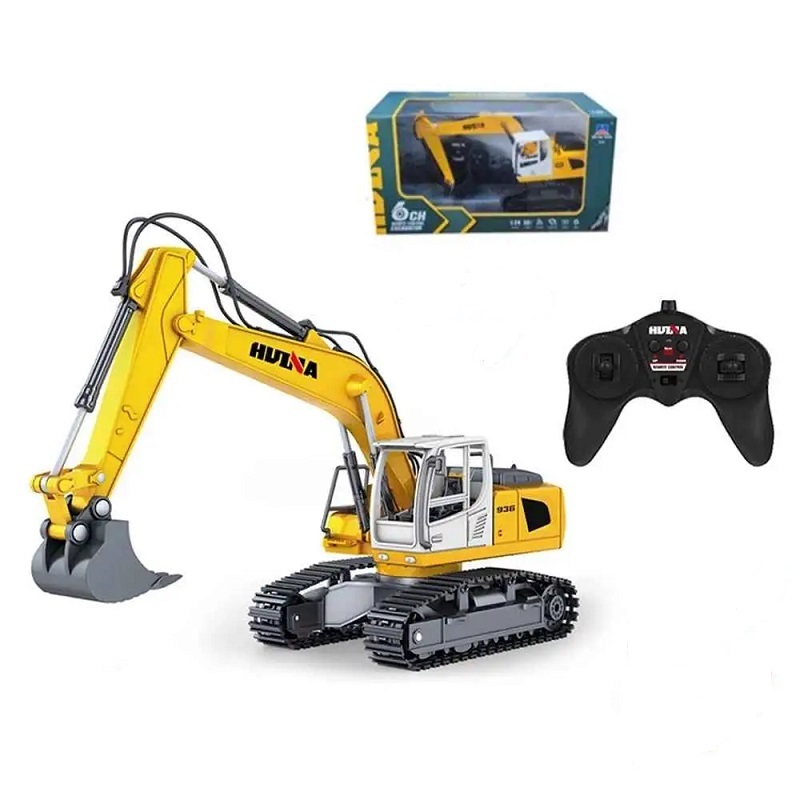 EXCAVADORA A CONTROL REMOTO 1516  (BATERIA CENTRAL RECARGABLE POR USB)