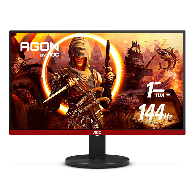 MONITOR AOC G2490VX PANTALLA 24P VA FHD 144HZ 1MS GTG Freesync Premium VESA HDMI DP