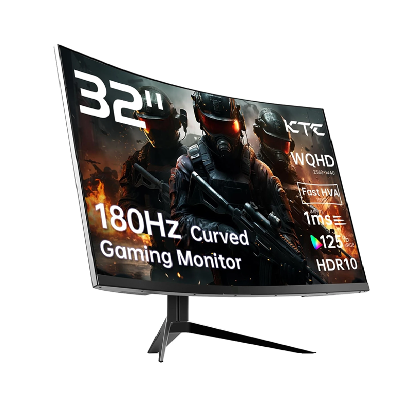 MONITOR CURVO KTC 32SG850 PANTALLA HVA 2K 32P 180Hz 1MS MPRT HDMI  DP
