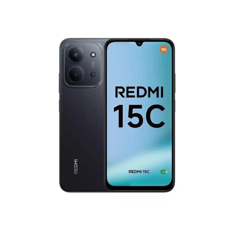 TELEFONO CELULAR XIAOMI REDMI 15C NEGRO OCASO RAM 8GB ALMACENAMIENTO 256GB PANTALLA HD+ 6.9 120Hz Xiaomi HyperOS DUALSIM HELIO G81 ULTRA BAT 6KMAH 67514