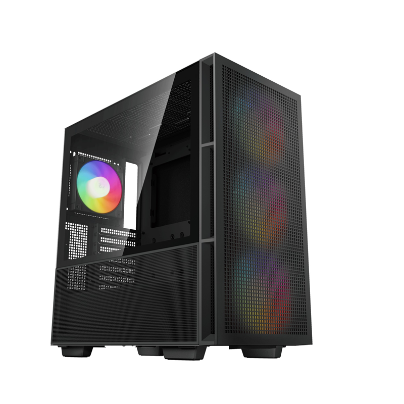 CASE MIDTOWER DEEPCOOL CH560-BKAPE4-G-1 TEMPERED GLASS 4 FAN ARGB NEGRO