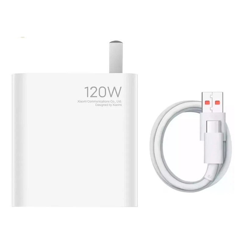 CUBO DE CARGA XIAOMI 120W CON CABLE USB 40040 BHR6040US LAPTOPS TABLETS SMARTPHONE