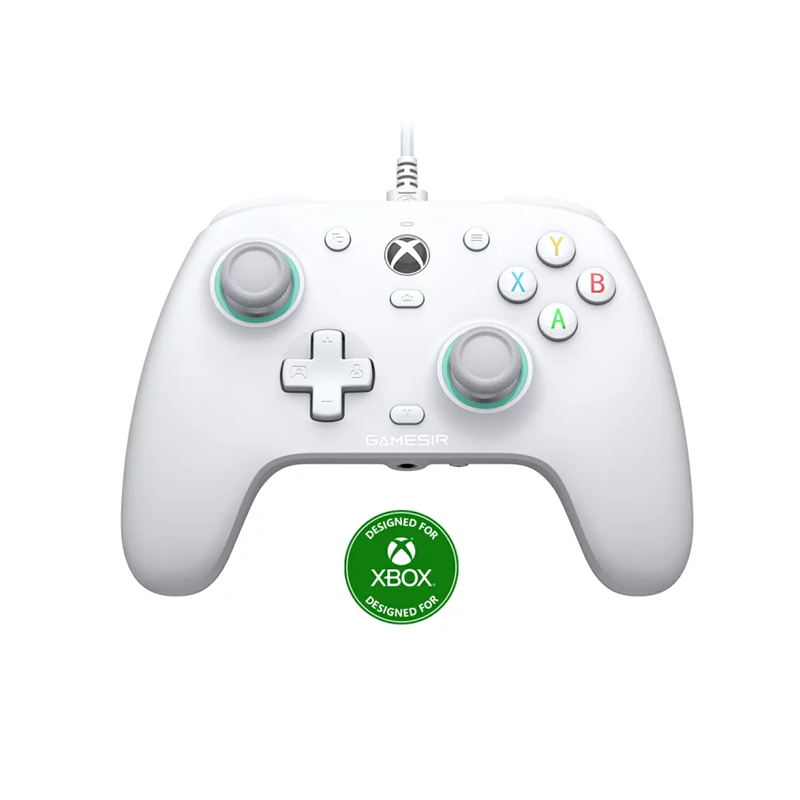 CONTROL USB GAMESIR G7 SE PARA XBOX SERIES X/S ONE WINDOWS BLANCO STICKS HALL EFFECT