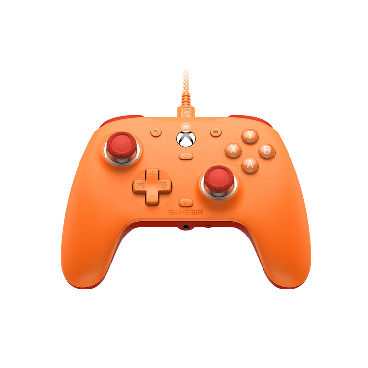 CONTROL USB GAMESIR G7 SE PARA XBOX SERIES X/S ONE WINDOWS NARANJA STICKS HALL EFFECT 