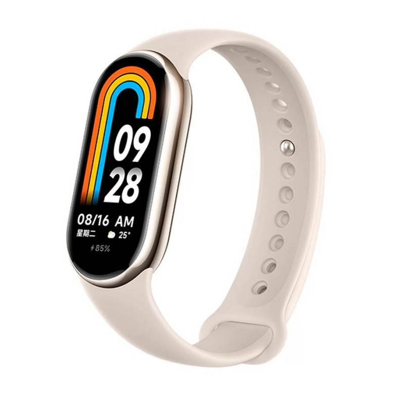 XIAOMI SMART BAND 8 PANTALLA AMOLED 1.62P 5ATM GOLD 46719