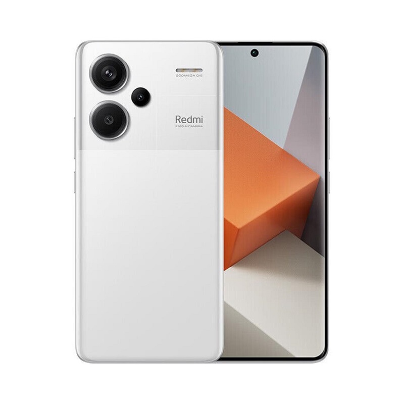 TELEFONO CELULAR XIAOMI REDMI NOTE 13 PRO+ 5G MOONLIGHT WHITE RAM 12GB ALMACENAMIENTO 512GB PANTALLA AMOLED 1.5K(2712x1220, 446PPI) 6.67P 120Hz ANDROID 13 DUALSIM 50730