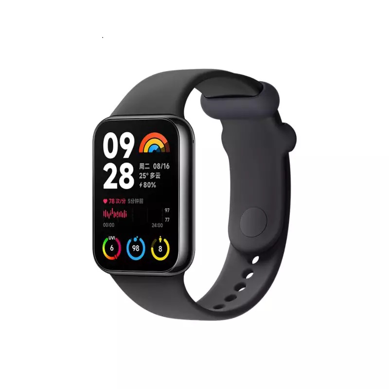 XIAOMI SMART BAND 8 PRO PANTALLA AMOLED 1.74P 336PPI 5ATM GNSS Bluetooth 5.3 NEGRO 53488