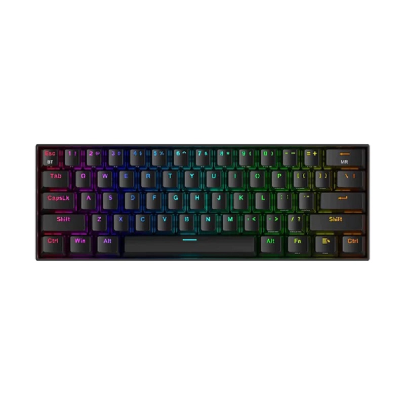 TECLADO MECANICO INALAMBRICO REDRAGON DRACONIC PRO K530RGB-PRO BLACK SW BROWN