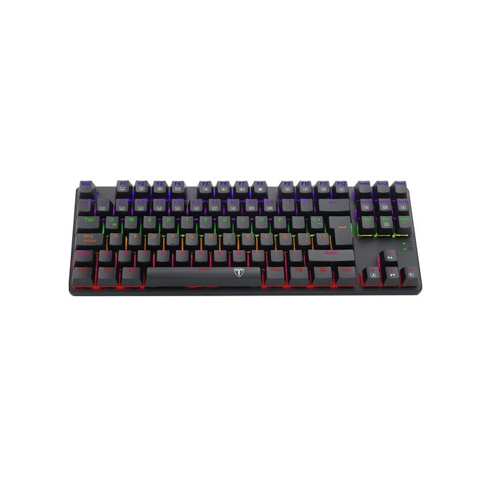 TECLADO MECANICO T-DAGGER BORA SW RED RAINBOW BACKLIGHT T-TGK313-RD