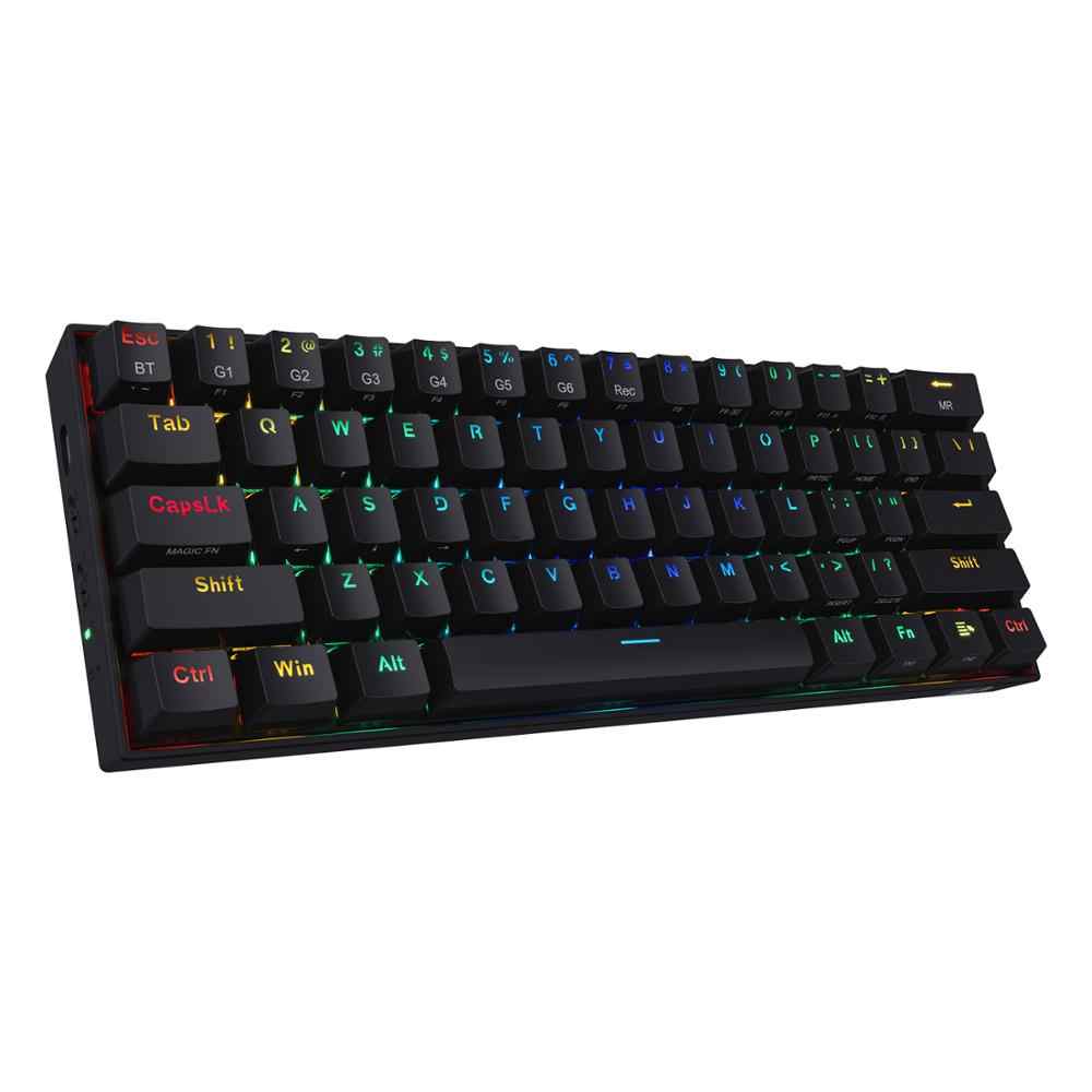 TECLADO MECANICO INALAMBRICO REDRAGON K530 RGB DRACONIC BROWN