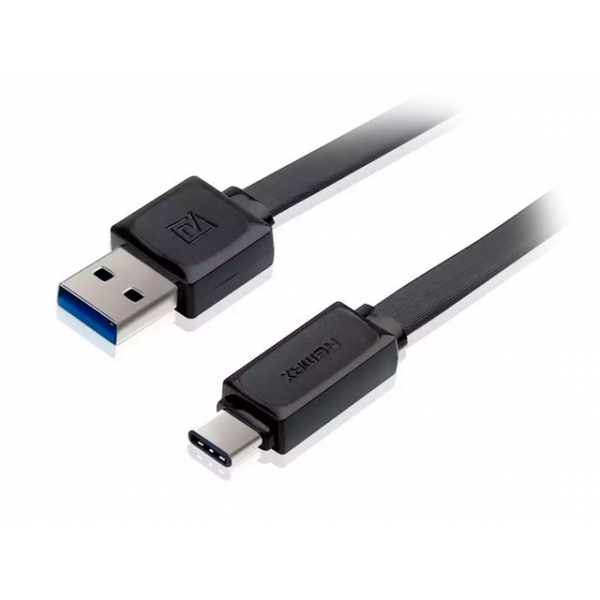 CABLE USB A USB TIPO C REMAX RTC1 NEGRO 2.1A